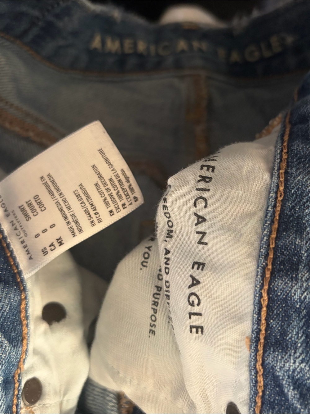 American Eagle Outfitters Light Blue Denim Jeans